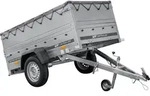 Kippbarer Pkw Anh&auml;nger GARDEN TRAILER 200 KIPP mit zus&auml;tzlichen Bordw&auml;nden,