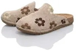 Gemini Damen Filz Pantolette beige Gr&ouml;&szlig;e 36 - 36