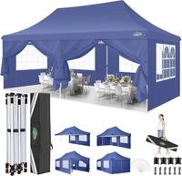 COBIZI Faltpavillon 3x6m Wasserdicht Stabil mit 6 Seitenw&auml;nden
