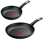Tefal Explore Stone G0119032, Frittierset, Schwarz, Aluminium, Schwarz, Thermo-Punkt,