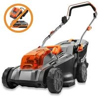 FUXTEC 40V Akku Rasenm&auml;her FX-E2RM37 mit 37cm Schnittbreite, ohne Akkupack,...