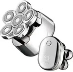 INF 6-in-1 Rasierer/Trimmer f&uuml;r Kopf und Gesicht - Grau