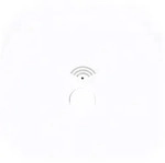 Unitec WIFI LED-Dimmer weiss 200 Watt, Tuya-App, Unterputz