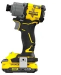 Stanley SFMCF830D2K-QW, Schlagschrauber, Pistolengriff, 1/4", Schwarz, Gelb,