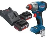 Bosch GDX 18V-285 Professional Akku Drehschlagschrauber 18 V 285 Nm 1/4''...