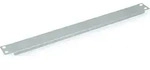 VALUE 19-Zoll-Blindplatte 1 HE, grau