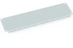 VALUE 19-Zoll-Blindplatte 3 HE, grau
