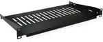 VALUE 19-Zoll-Ger&auml;tetr&auml;ger, 485 x 250mm, max. 10kg, schwarz