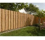 WOODTEX L&auml;rche 180x180 cm Sichtschutzzaun, Gartenzaun aus Holz,
