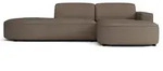 Selsey Sallmo - Ecksofa L-Form, 3-Sitzer, rechts, Chenille Hellbraun, 276 cm -