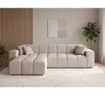 GrainGold Ecksofa L-Form Loopo Links - Moderne Ecksofa, Wohnzimmer Sofa -...