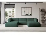 ALTDECOR Ecksofa - MIRA-U1 - 317x179x70 - Gr&uuml;n - Corner Sofa Eckcouch Couch U-Form,