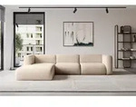 ALTDECOR Ecksofa - MIRA-L2 - 318x179x89 - Beige - Corner Sofa Eckcouch Couch L-Form,