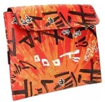Uchiwa Manga-H&uuml;lle Kanjis 24 cm - Orange