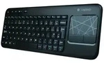 Logitech K400 Plus, Volle Gr&ouml;&szlig;e (100%), Kabellos, RF Wireless, Schwarz - Schwarz