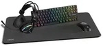 Krom Klass, Kabelgebunden, USB, Mechanischer Switch, QWERTY, RGB-LED, Schwarz -