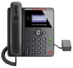 HP Poly Edge B10/20/30 Netzteil (100 St&uuml;ck) &ndash; 5 V/1 A, IP-Telefon, Schwarz, 0 - 40