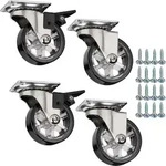 SOTECH M&ouml;belrolle RAPID &Oslash; 50 mm schwarz (2+2 Set)