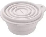 Fackelmann Be The Move Snacking-Box, faltbar und rund, &Oslash; 13 cm, hitzebest&auml;ndig,