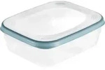 keeeper Franco, Container, Rechteckig, 1,2 l, Blau, Transparent, Polypropylen (PP),