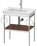 DURAVIT WT4546B7777 Metallkonsole bodenst. White Tulip