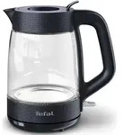 Tefal KO2G08, 1,7 l, 2000 W, Schwarz, Transparent, Glas, Regelbare Temperatur,