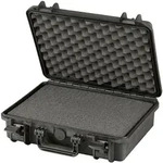 Max Koffer MAX380H115 Outdoor Case 16,4 l - Mit Schaumstoff Schwarz - Schwarz
