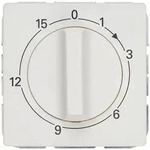 Siemens style tws Abdeckpl. f. Zeitschaltuhr, Wei&szlig;, Kunststoff, Gl&auml;nzend, IP20, 40