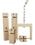 Eduplay Bauspiel Froebel Turm - p&auml;dagogisches Spielzeug f&uuml;r Kinder
