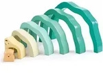 Hape E0490, Stapelbl&ouml;cke, 2 Jahr(e), Holz, 7 St&uuml;ck(e) - Beige/Gr&uuml;n