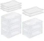 SuperSparSet 5x Transparenter Eurobeh&auml;lter BasicLine mit geschlossenem Griff...