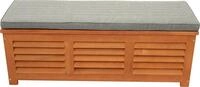TPFGarden KISSENBOX Cardiff aus Eukalyptusholz, ge&ouml;lt. Gartenbox mit...