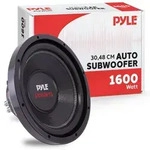 Pyle PLPW12D, 30,5 cm (12"), Subwoofer-Treiber, Passiver Subwoofer, 800 W, 40 - 2000