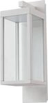 Lucande LED-Au&szlig;enwandlampe Ferdinand, wei&szlig;, Metall, 38 cm - Wei&szlig;
