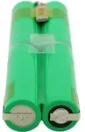 Akku passend f&uuml;r Ideal Networks PUS T4991DV Akkupack NiMH 4,8V 2100mAh L2x2...