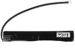 Notleuchtenakku f&uuml;r Elubat 137887, 2,4 Volt mit Kabel und Stecker