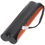 Notleuchtenakku NiMH 4,8V 3700mAh L2x2 4/3A mit 100mm Kabel und Stecker ersetzt
