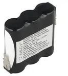 Notleuchtenakku NiMH 3,6V 2100mAh F1x3 A mit Faston-Anschluss
