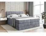 ALTDECOR Boxspringbett mit 2 Matratzen und Topper - 140x200 cm - ARDENI KING -...