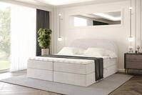 ALTDECOR Boxspringbett mit Matratze und Lattenrost, Topper, Polsterbett mit