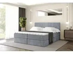 ALTDECOR Boxspringbett mit Matratze und Lattenrost, Topper, Polsterbett mit