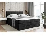 ALTDECOR Boxspringbett mit 2 Matratzen und Topper - 160x200 cm - ARDENI KING -