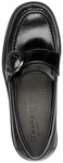 Tamaris Damen Wide FIT Slipper mit Mehrweite, Black patent, 36 - Schwarz - 36