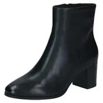 Caprice Stiefelette Stiefelette Nappaleder - Schwarz - 37