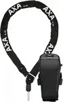 AXA Kit ULC 130 mit Satteltasche 130 - sicheres Kettenschloss-Set f&uuml;r Fahrr&auml;d... -