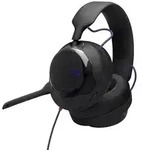 JBL Quantum 120, Kabelgebundenes Gaming-Over-Ear-Headset, Schwarz - Schwarz