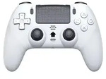 Wireless Gaming Controller f&uuml;r PS5 / PS5 Pro / PS5 Slim OLED Makro Turbo Wei&szlig;...