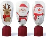 DEWUR 3er-Set Winter-Deko-Vlieshauben 70g/m2 90x110cm