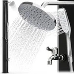 Gartendusche Solardusche mit Handbrause 40l Tank Pooldusche Outdoor Solar Dusche