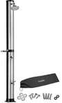 tectake&reg; Solardusche Orinoco 40 Liter, mit Seifenablage extra Wasserhahn, inklusive